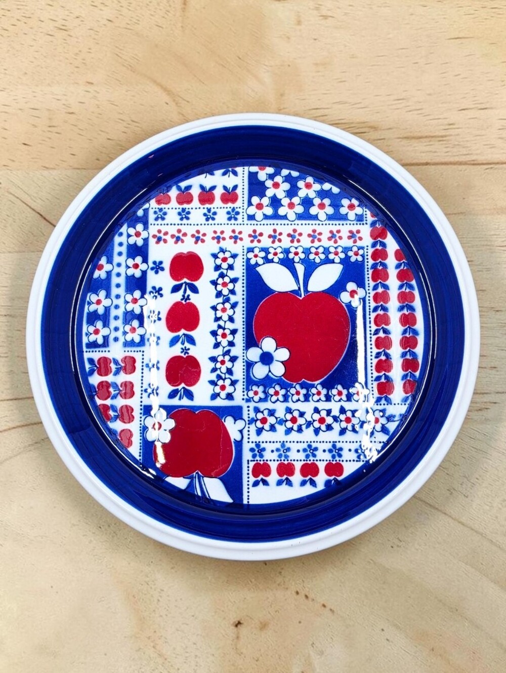 Mikasa Macintosh Pattern Dinner Plates Ceramic Calico Collection Japan